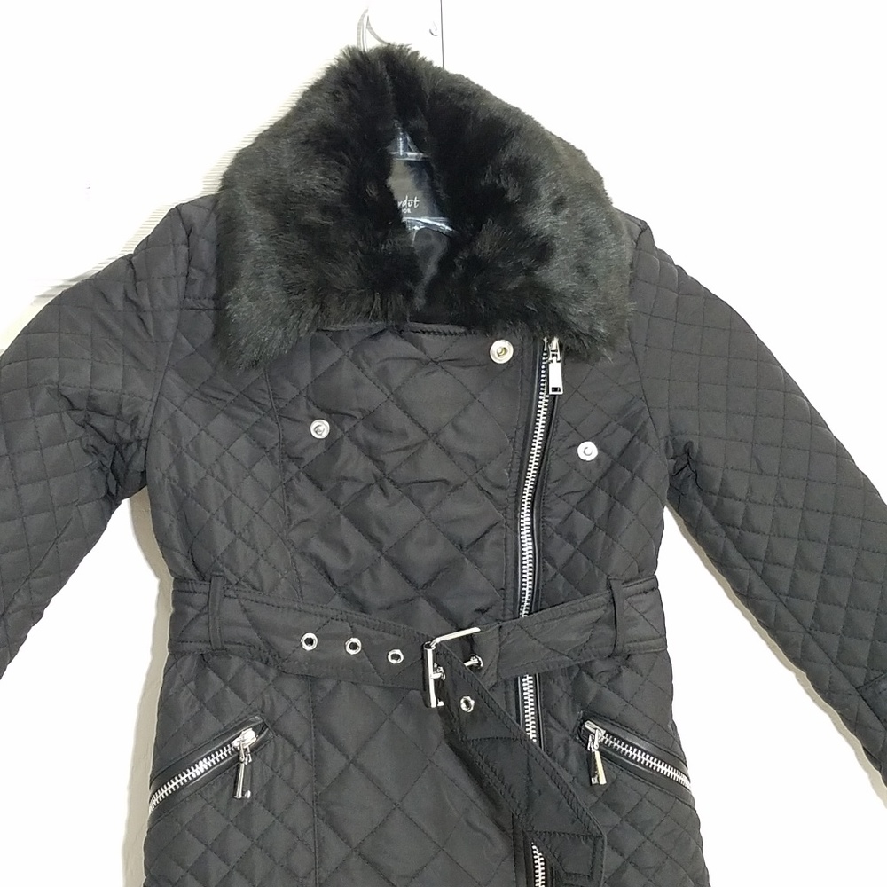 Bardot Junior Faux Fur Coat - Picture 5 of 5